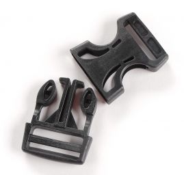 Spona trojzubec šířka 35 mm designová černá