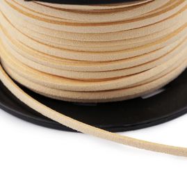 Řemínek, pásek imitující kůži smetanová