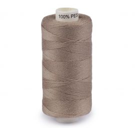 Nitě jeans 30×3 tex, 100% PES, návin 200 m, khaki
