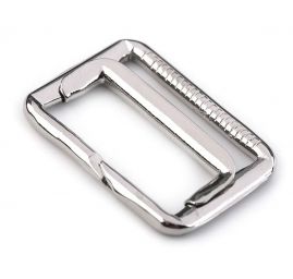 Kalhotová přezka zkracovač/posunovač 25mm nikl