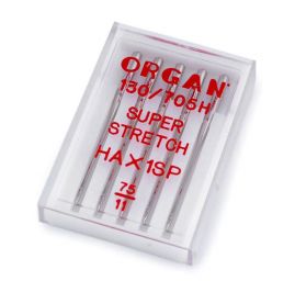 Strojové jehly Super stretch ORGAN 75