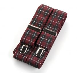 Šle pánské šíře 3,5 cm délka 125cm typ X černovínová