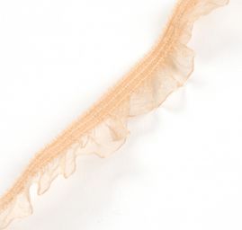 Krajková guma pruženka ozdobná volánky tělová