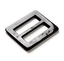 Spona opasková provlékací plast černá 5cm