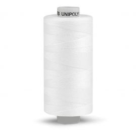 Nit UNIPOL 100% bavlna 500 m bílá