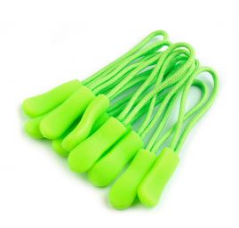 Poutko plastové taháček na jezdce neon zelená