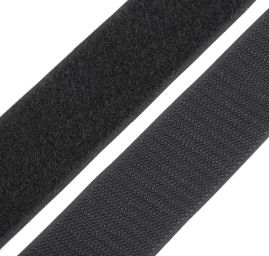 Suchý zip komplet šíře 20 mm černý