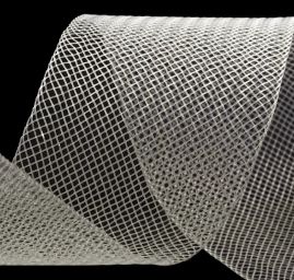 Modistická krilnolína šíře 5cm transparentní