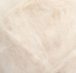 Alpaka superfine/merino pletací příze slonová kost