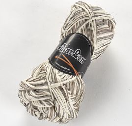 Stužková bavlněná příze MarLen béžovohnědá