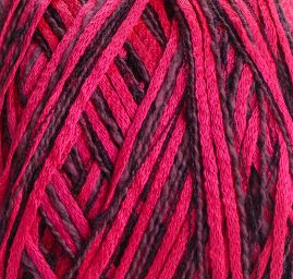 Bavlněná směsová příze MarLen růžovofialový melír