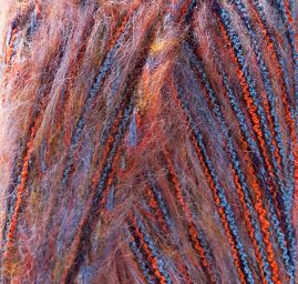 Vlněná příze MarLen hnědorezavý melír