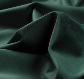 Sametová dekorační látka tmavě zelená