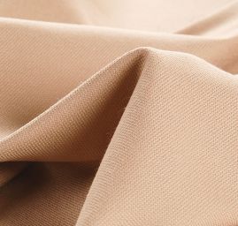 Bavlněná látka pružná imitace rifloviny hnědá
