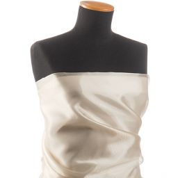 Organza jednobarevná v barvě khakismetanové