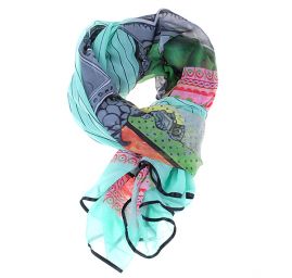 Śála rytířky mint tyrkysová II.jakost