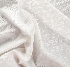 Taft kreš plastický lomená bílá