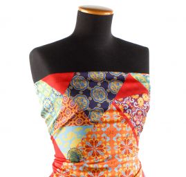 Mikado tkanina tisk patchworkový vzor