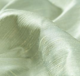 Šantung jednobarevný pastel sv.zelená