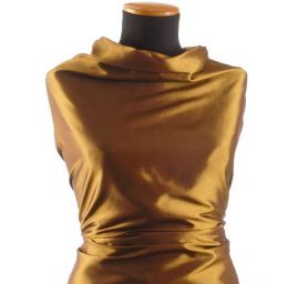 Taft hladký hnědozlatý II.jakost