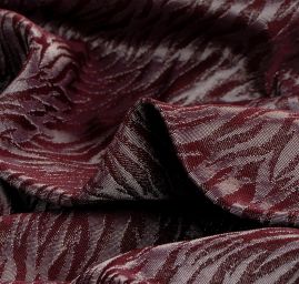 Brokát lamé abstraktní vzor fialovošedý