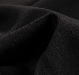 Len pružný viskoza směs barva černá