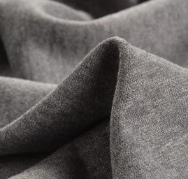 Úplet teplejší směs rayon s vlasem sv. šedá