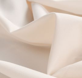 Žoržet šatový silnějsí viskoza směs smetanová