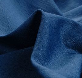 Dekorační závěsová látka modrá