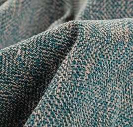 Kostýmová látka Art Fabrics rybí kost zelenošedý melír