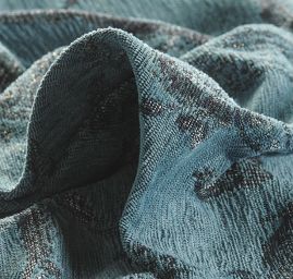 Exlusiv Birds Royal tyrkysový