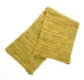 Šála pletená MarLen zelenočerný melír