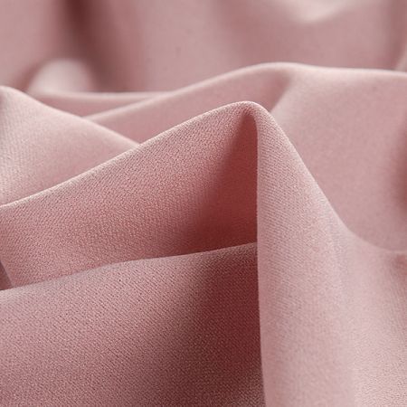 Pletenina úplet scuba crepe oboustranný pastel starorůžová